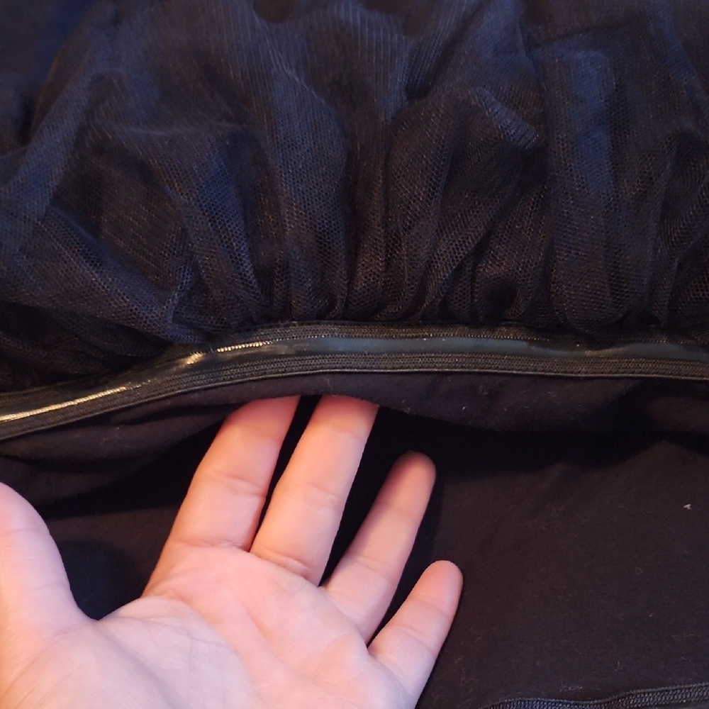 Torrid Black Ruffled Top - Picture 7 of 7